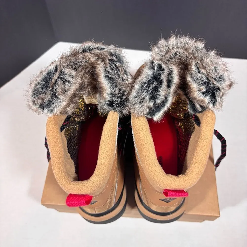 Columbia Women's Keetley Shorty Snow Boot NEW Size 11 Elk/Black